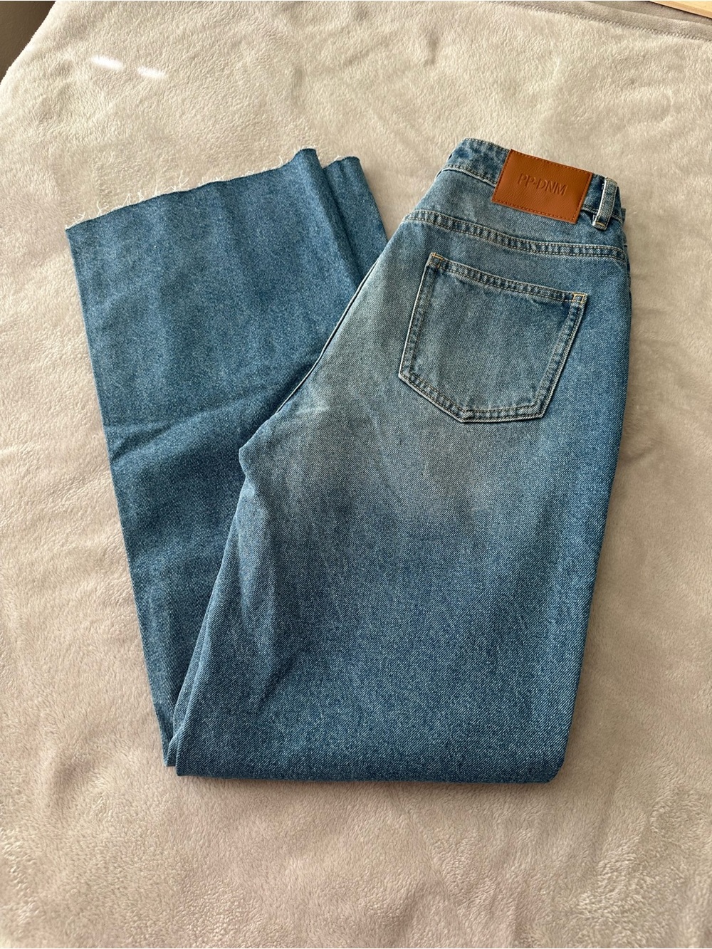 NWT, Princess Polly Henesey Jeans in Light Blue, 100% cotton